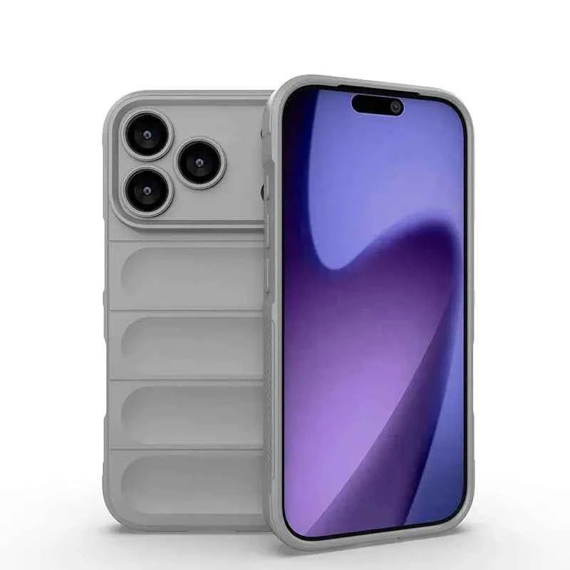 Coque de protection en silicone liquide, étui souple antichoc pour iPhone 17 Air 16E 16 15 14 13 12 11 Pro Max Plus - Harmonie