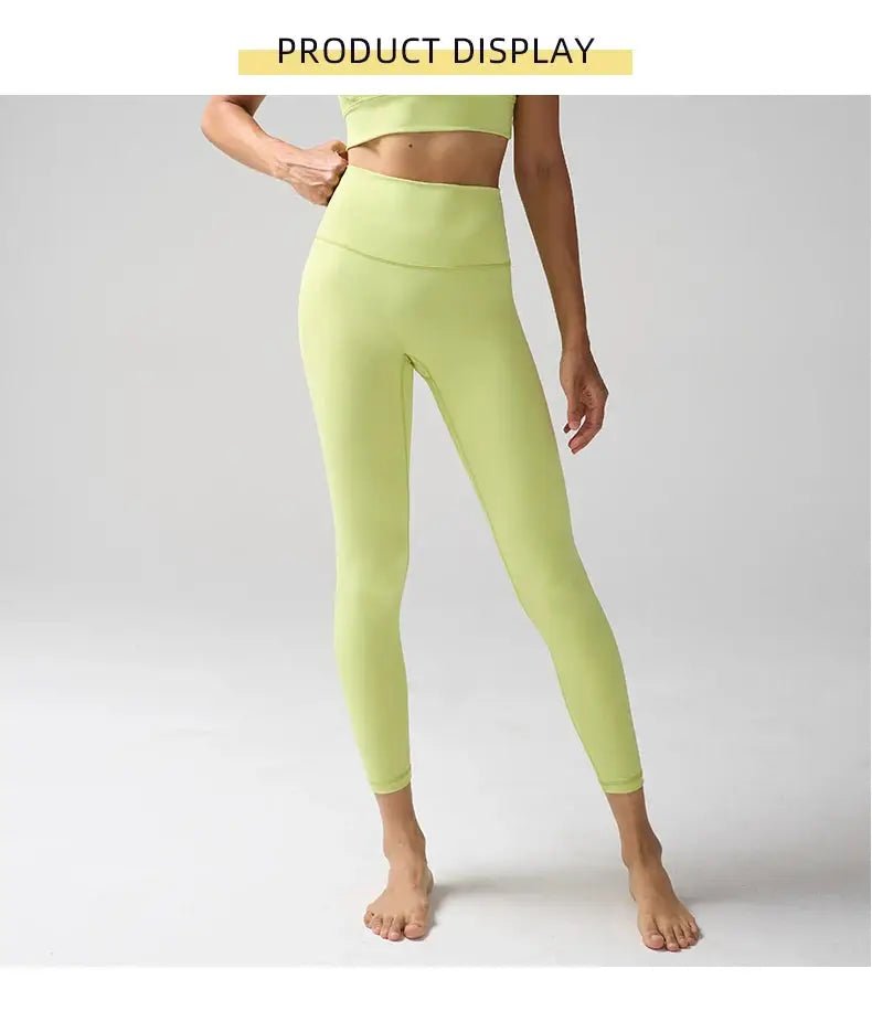 Legging Yoga Femme Taille Haute–Sensation Nue Sans Couture Fitness - Harmonie