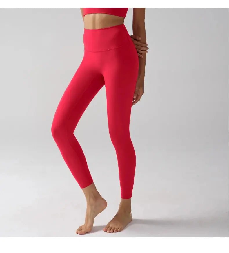 Legging Yoga Femme Taille Haute–Sensation Nue Sans Couture Fitness - Harmonie