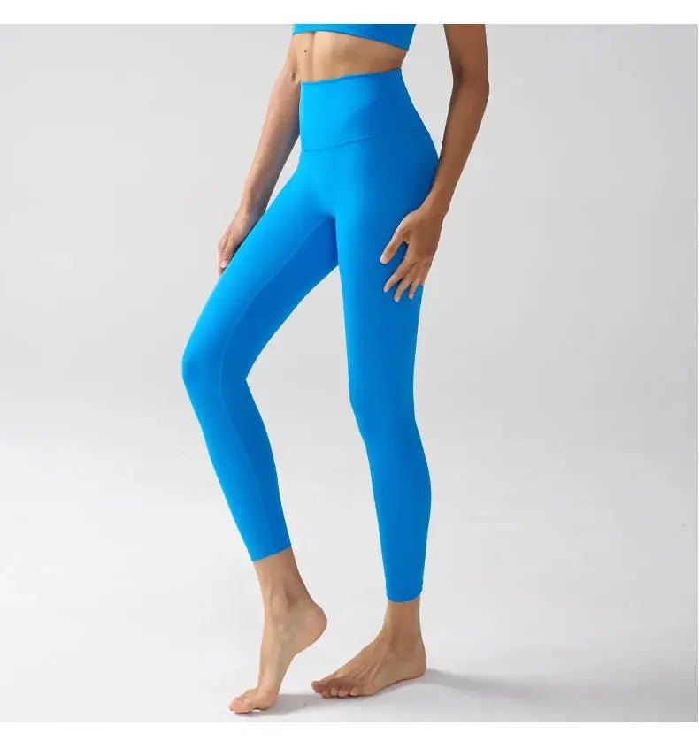 Legging Yoga Femme Taille Haute–Sensation Nue Sans Couture Fitness - Harmonie