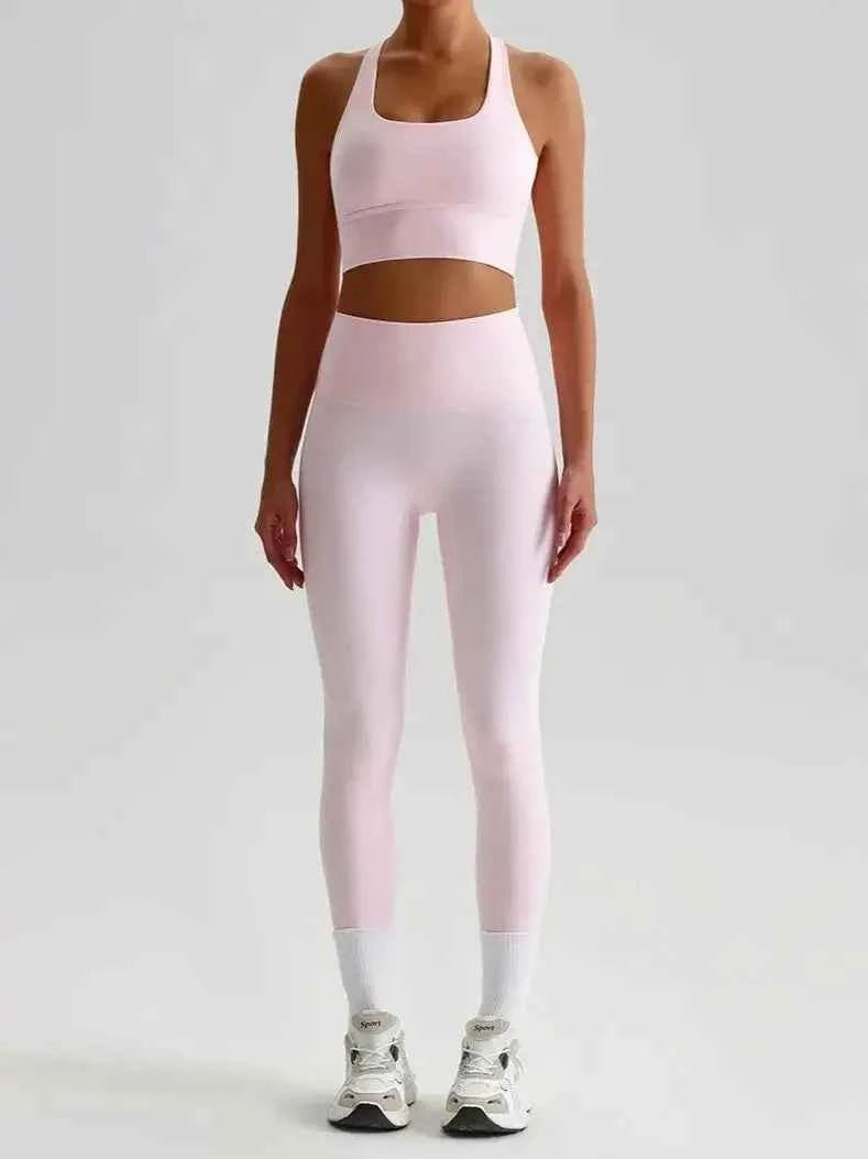 Ensemble Yoga Femme 2 Pièces - Brassière + Legging - Harmonie