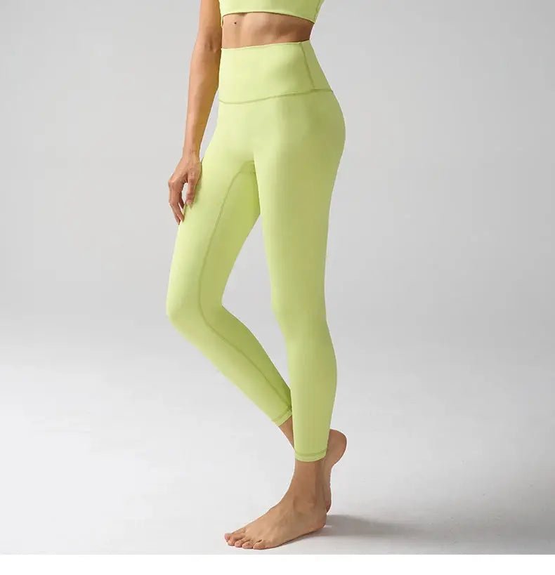 Legging Yoga Femme Taille Haute–Sensation Nue Sans Couture Fitness - Harmonie