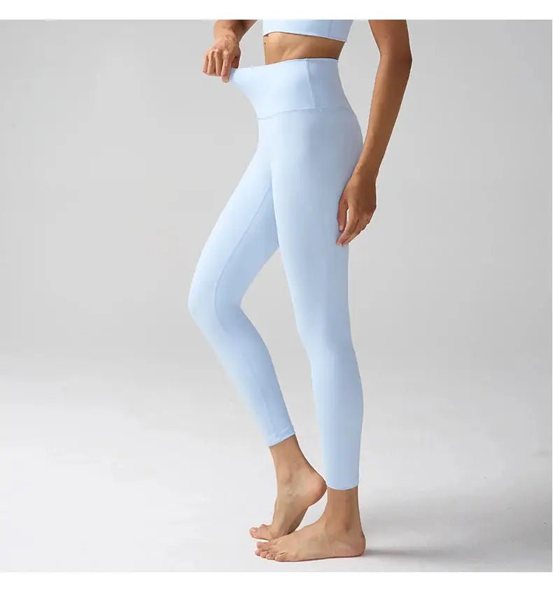 Legging Yoga Femme Taille Haute–Sensation Nue Sans Couture Fitness - Harmonie