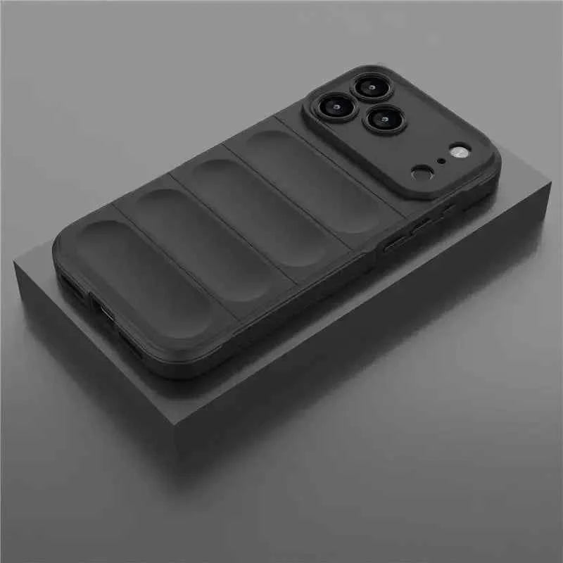 Coque de protection en silicone liquide, étui souple antichoc pour iPhone 17 Air 16E 16 15 14 13 12 11 Pro Max Plus - Harmonie