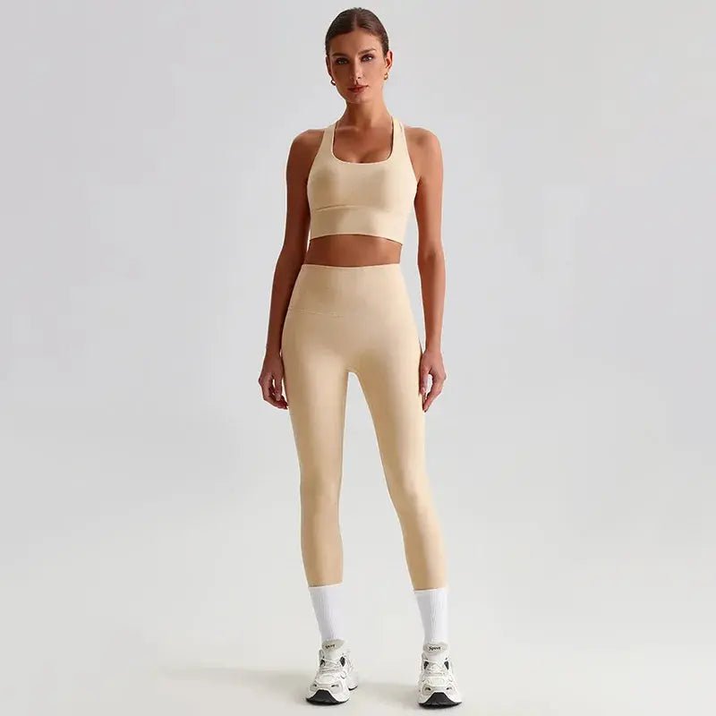 Ensemble Yoga Femme 2 Pièces - Brassière + Legging - Harmonie