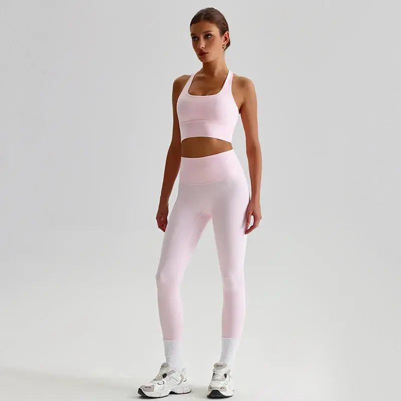 Ensemble Yoga Femme 2 Pièces - Brassière + Legging - Harmonie
