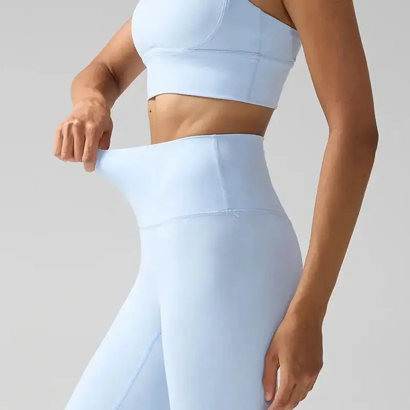 Legging Yoga Femme Taille Haute–Sensation Nue Sans Couture Fitness - Harmonie