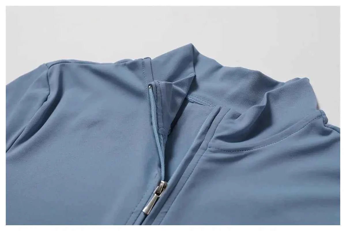 Combinaison Sport Femme Zip – Manches Longues, Push - Up & Yoga - Harmonie