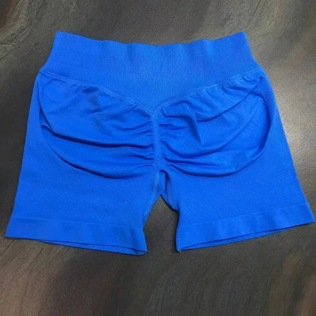 Short Yoga Femme Scrunch Bum–Sans Couture Taille Basse 4.5" - Harmonie