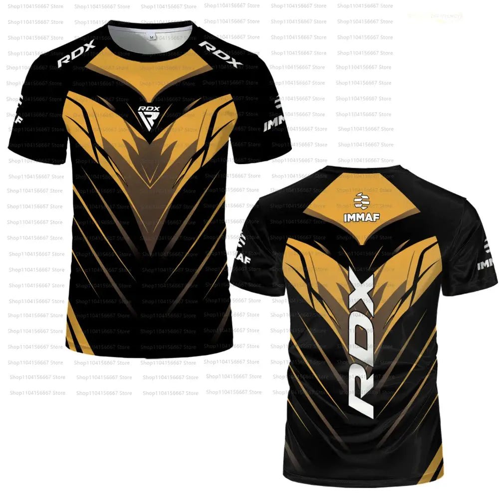 T-shirts de compétition MMA RDX pour hommes et femmes - Harmonie
