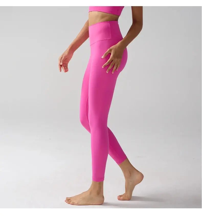 Legging Yoga Femme Taille Haute–Sensation Nue Sans Couture Fitness - Harmonie