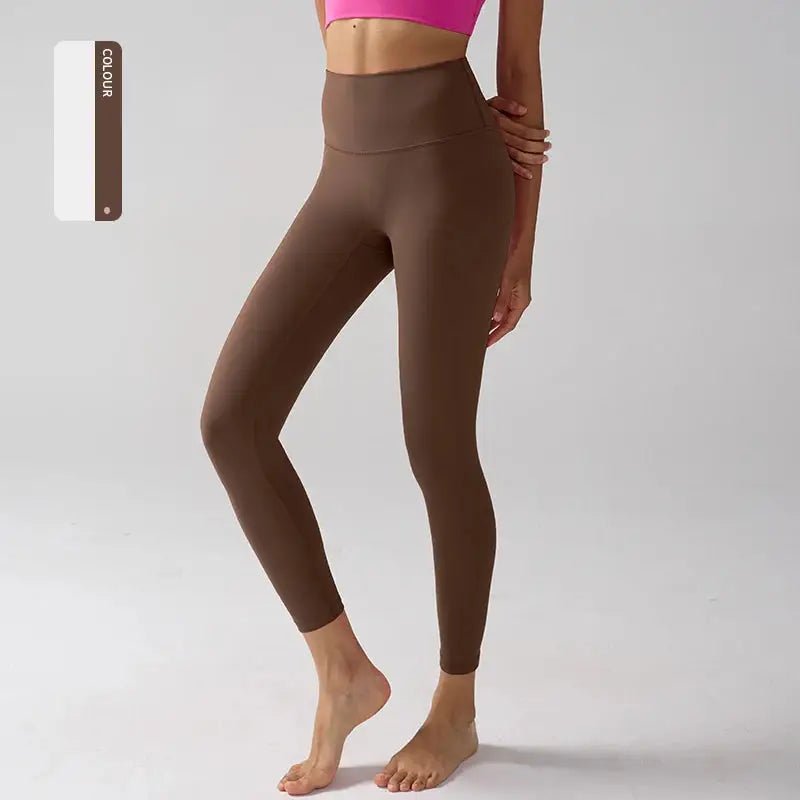 Legging Yoga Femme Taille Haute–Sensation Nue Sans Couture Fitness - Harmonie