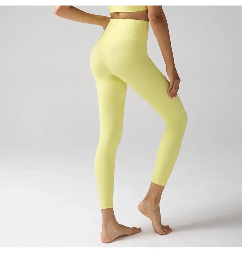 Legging Yoga Femme Taille Haute–Sensation Nue Sans Couture Fitness - Harmonie